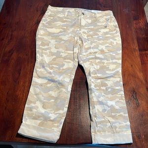 Gap Skinny Utility Khaki Pants size 12 NWT